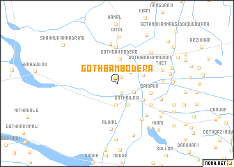 map of Goth Bambo Dera