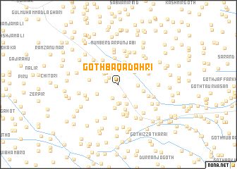 map of Goth Baqa Dāhri