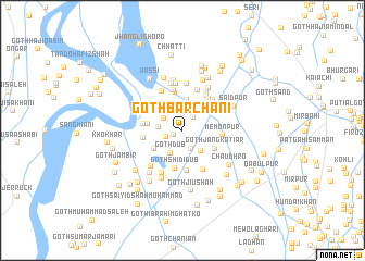 map of Goth Barchāni