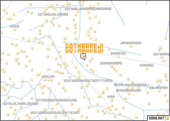 map of Goth Bāreji