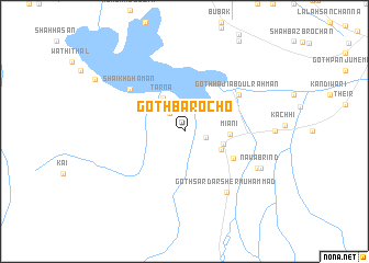 map of Goth Barocho