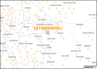 map of Goth Basar Māli