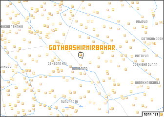 map of Goth Bashīr Mīr Bahar