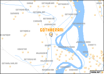 map of Goth Berāni