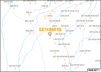 map of Goth Bhand