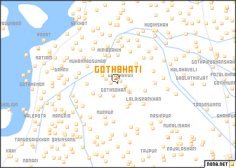 map of Goth Bhāti