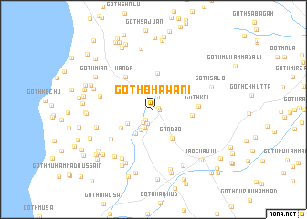 map of Goth Bhawāni