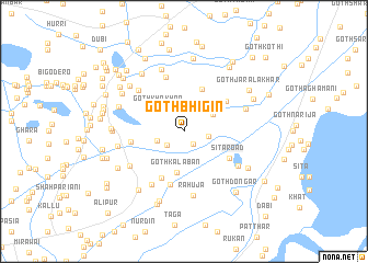 map of Goth Bhigin