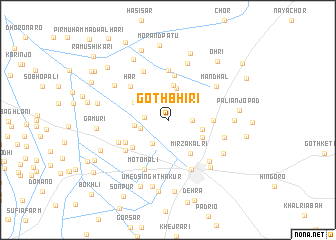 map of Goth Bhīri