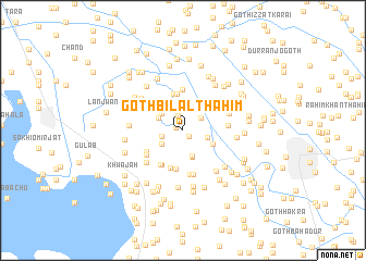 map of Goth Bilāl Thāhim