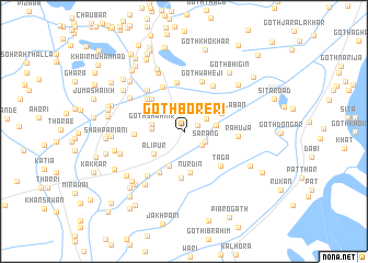 map of Goth Boreri