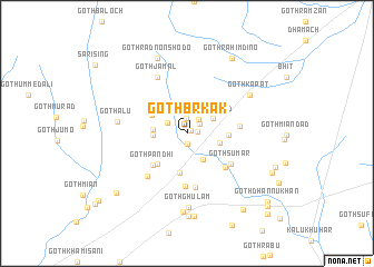 map of Goth Brkak