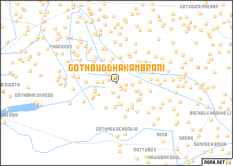 map of Goth Buddha Kambrāni