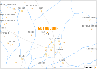 map of Goth Budha