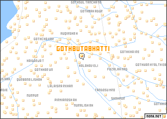 map of Goth Būta Bhatti