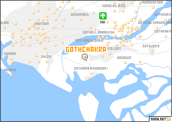 map of Goth Chakra