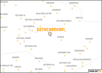 map of Goth Charkāri