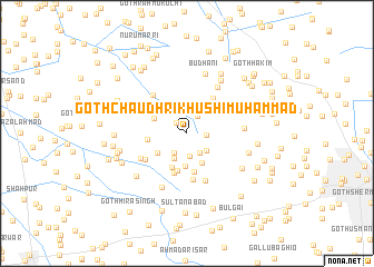 map of Goth Chaudhri Khushi Muhammad