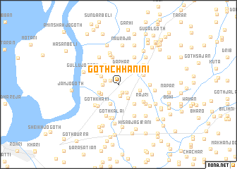 map of Goth Chhānini