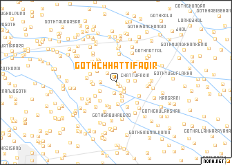 map of Goth Chhatti Faqīr