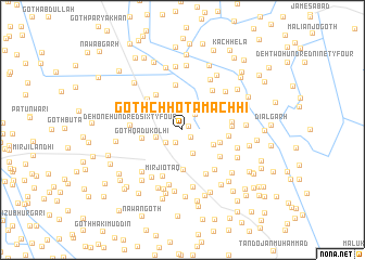 map of Goth Chhota Māchhi