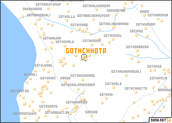 map of Goth Chhota