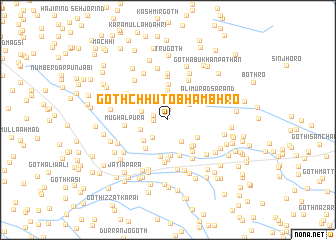 map of Goth Chhuto Bhambhro