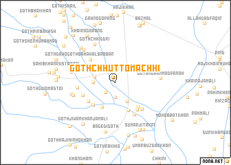 map of Goth Chhutto Māchhi