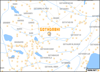 map of Goth Dabhi