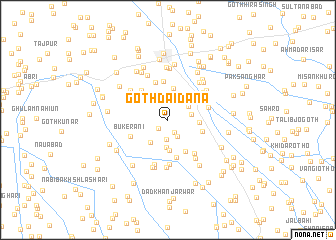 map of Goth Dāīdāna