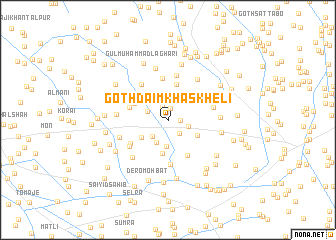 map of Goth Dāim Khāskheli