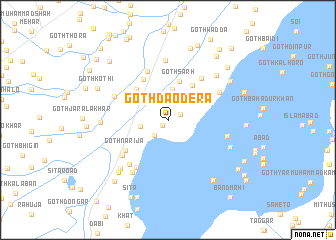 map of Goth Dāo Dera