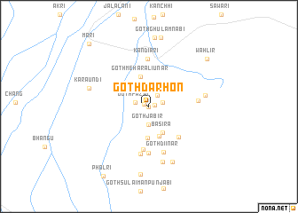 map of Goth Darhon