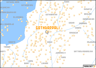 map of Goth Darpāli