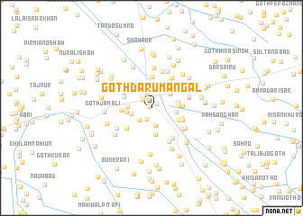 map of Goth Dāru Mangal