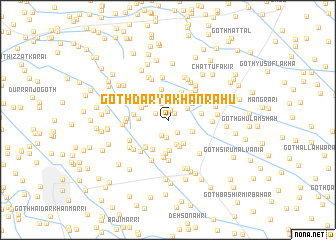 map of Goth Darya Khān Rāhu