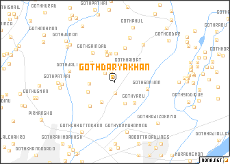 map of Goth Darya Khān