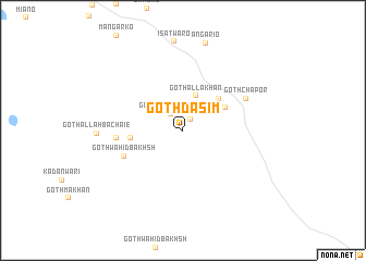 map of Goth Dasim