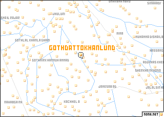 map of Goth Dātto Khān Lund