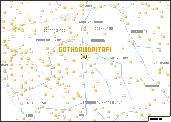 map of Goth Dāūd Pitāfi