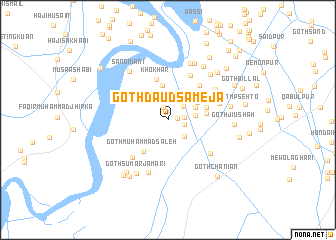 map of Goth Daud Sameja