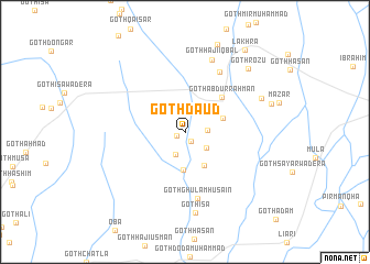 map of Goth Daūd