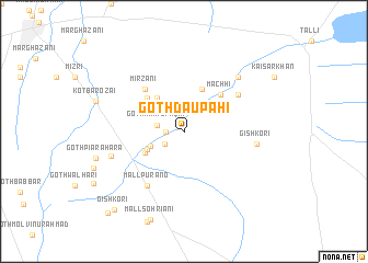 map of Goth Daupahi