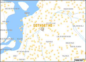 map of Goth Detho