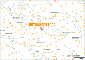 map of Goth Dhare Sānd