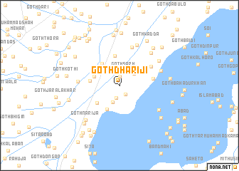 map of Goth Dhariji