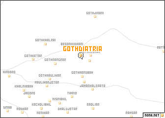 map of Goth Diātria