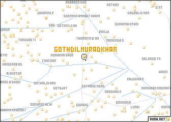 map of Goth Dil Murād Khān