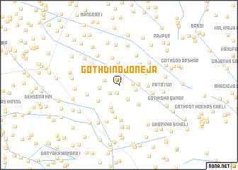 map of Goth Dīno Joneja