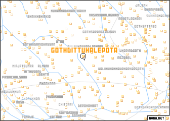 map of Goth Dittu Hālepota